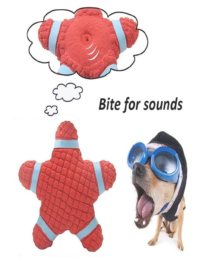 Smart Pups og Latex Squeaky Star Shape Puppy Pet Toy (Large) (Pack of 1) - Image 3